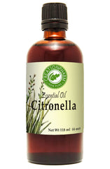 Citronella Oil 118 ml (4 oz)- 100% Pure - Citronella Essential Oil - Creation Pharm - Creation Pharm