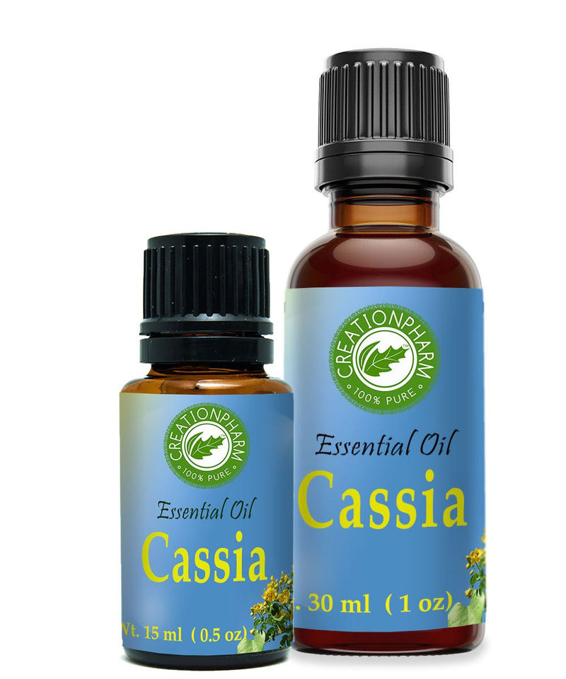 Cassia Oil 30ml (1oz) - Cassia Essential Oil 100% Pure from Creation Pharm - Creation Pharm
