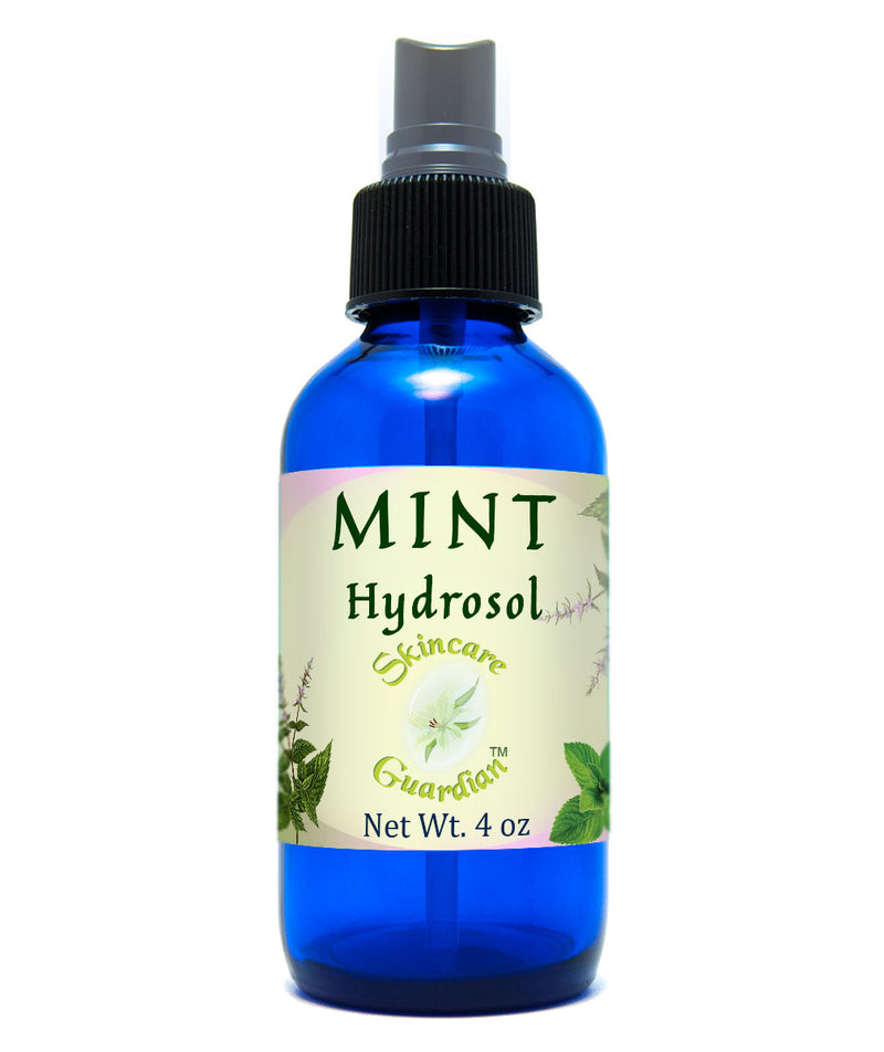 Mint Hydrosol - Hidrosol de mentha -Itch Relief For Allergic Reactions On Skin, Refreshing, Cooling - Creation Pharm