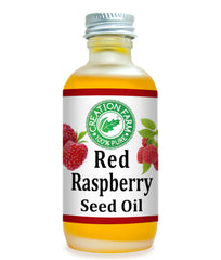 Red Raspberry Oil Virgin Cold Pressed 2 Oz de Aceite en Fro Virgen Aceite de Frambuesa Rojo - Creation Pharm