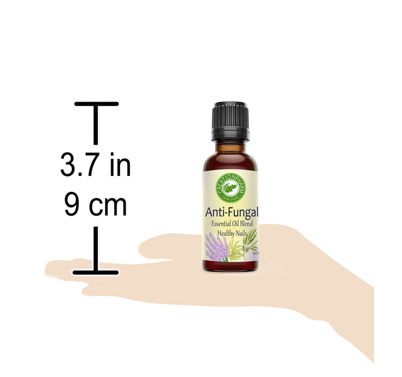 Anti-Fungal Nail Oil Blend, Clears Yellow Nail Fungus Creation Pharm Essential Oil - Creation Pharm