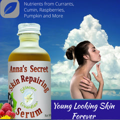 Anna's Secret Skin Repair Serum (Serum reparador de piel) 2 oz  Lipid nutrients for Anti Aging, Sun Damage, adds healthy nutrients for  facial complexion