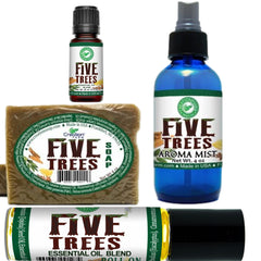 8 piece Five Trees Aromatherapy Bundle 2 (TWO) of each product